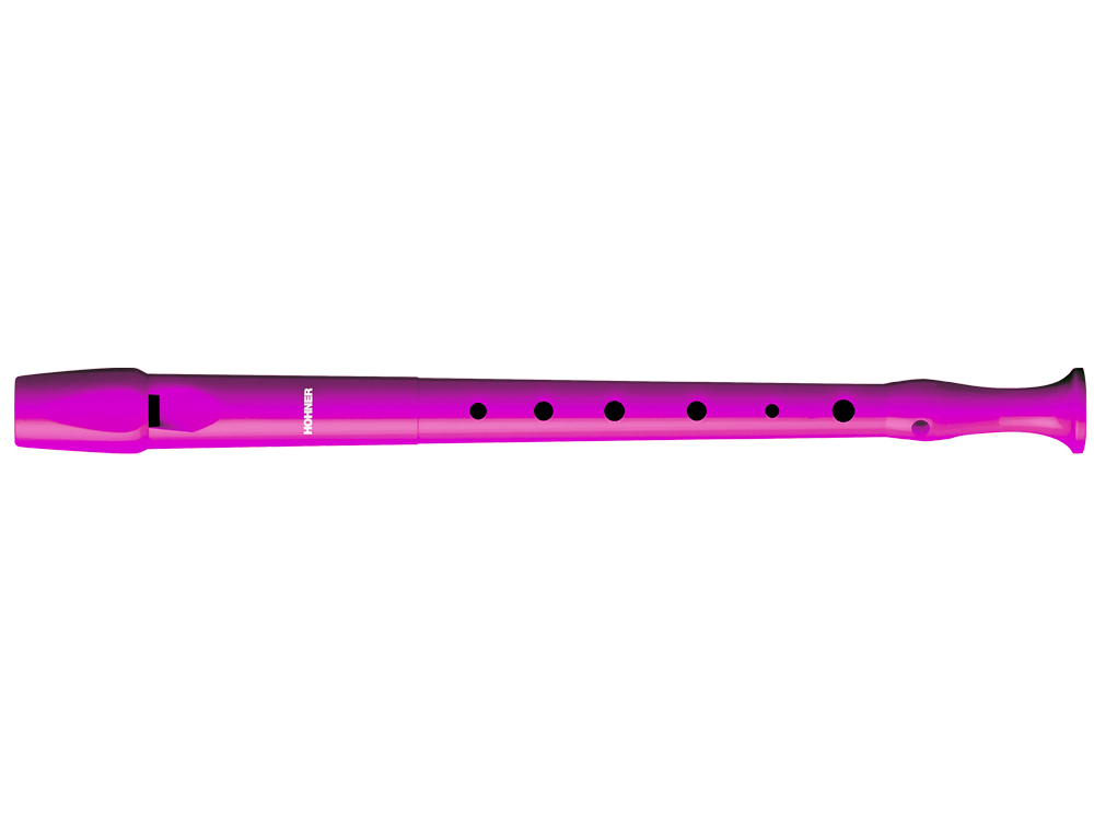 Flauta Hohner 9508 Cor Rosa C/Bolsa Verde e Transparente ( Imagem 4 de 11 ) - Preview