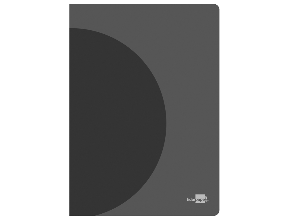Caderno Agrafado Liderpapel 360 Capa de Plástico Preta A4, 48 Folhas, 90gr Pautado C/Dupla Margem ( Imagem 5 de 18 ) - Preview