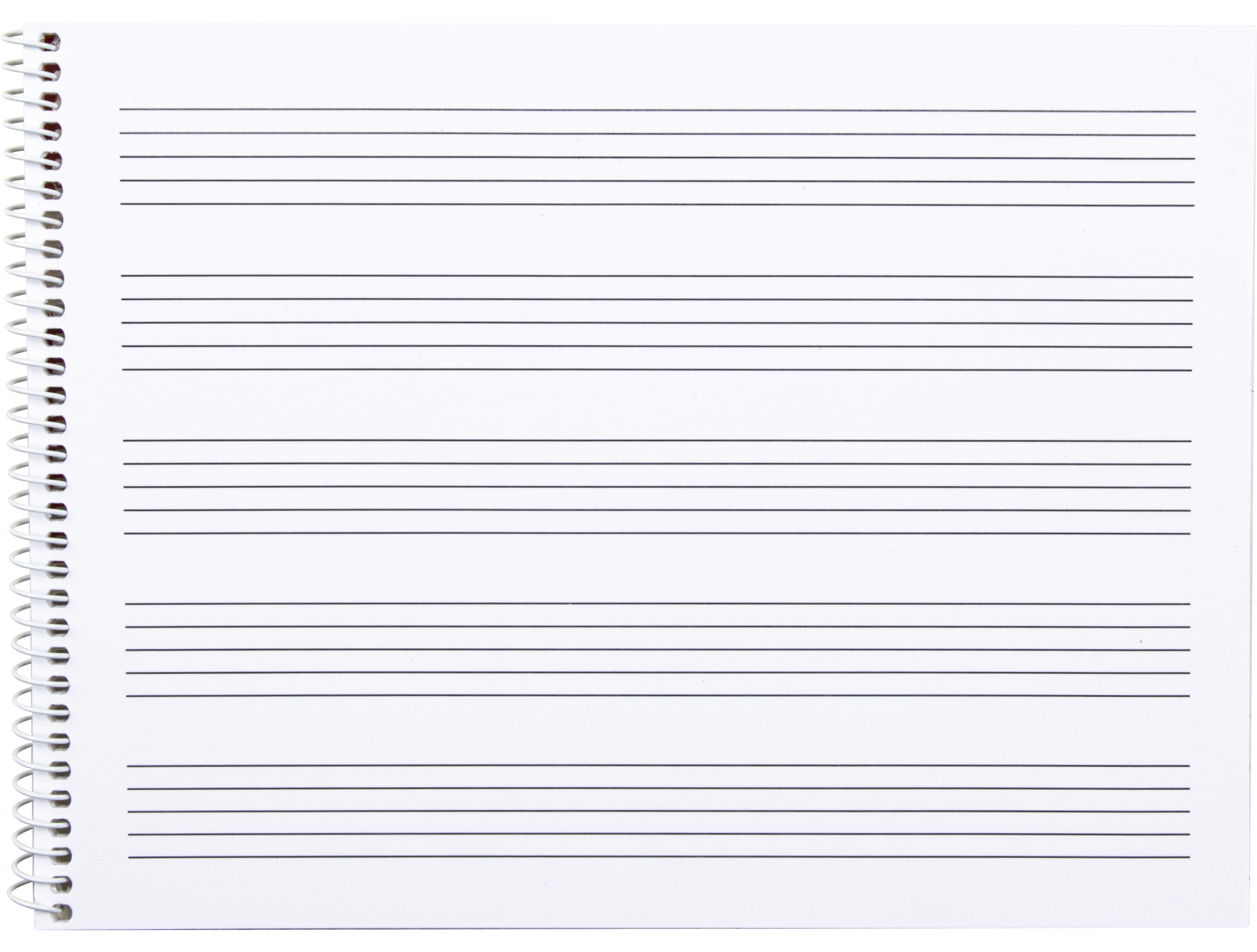 Bloco musica liderpapel quarto 20 folhas 100 gr pentagrama com 4 mm de entrelinhas ( Imagem 3 de 6 ) - Preview