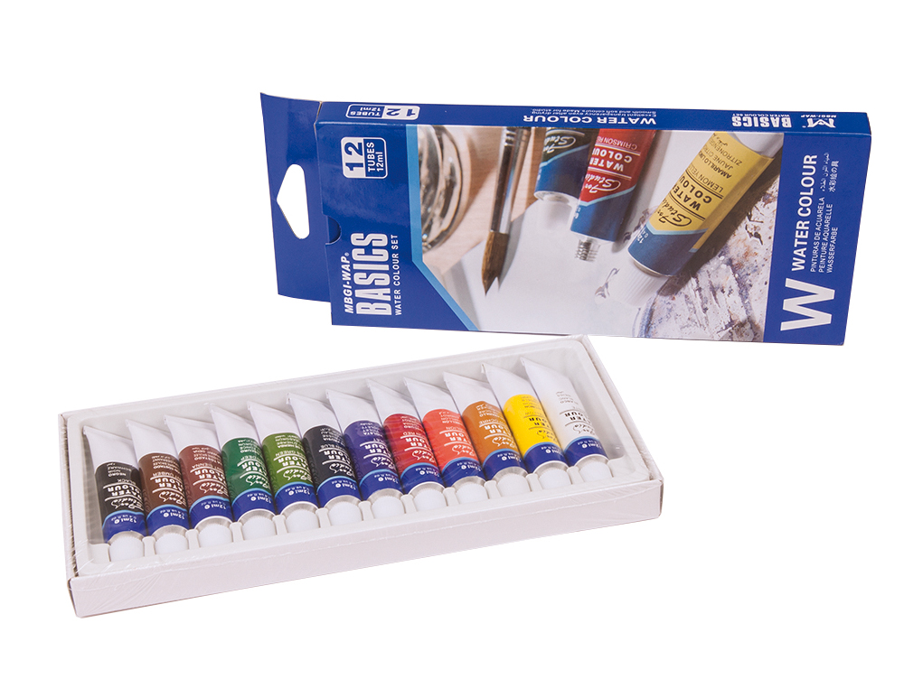 Aguarelas Artist - Caixa em Cartão - 12 Cores Sortidas de 12ml ( Imagem 2 de 2 ) - Preview