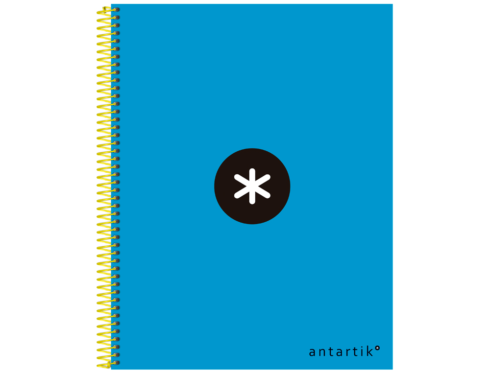 Caderno espiral liderpapel din a4 antartik capa forrada 120 f 100 gr pautado 5 bandas de cores 4 furos cor azul ( Imagem 4 de 12 ) - Preview