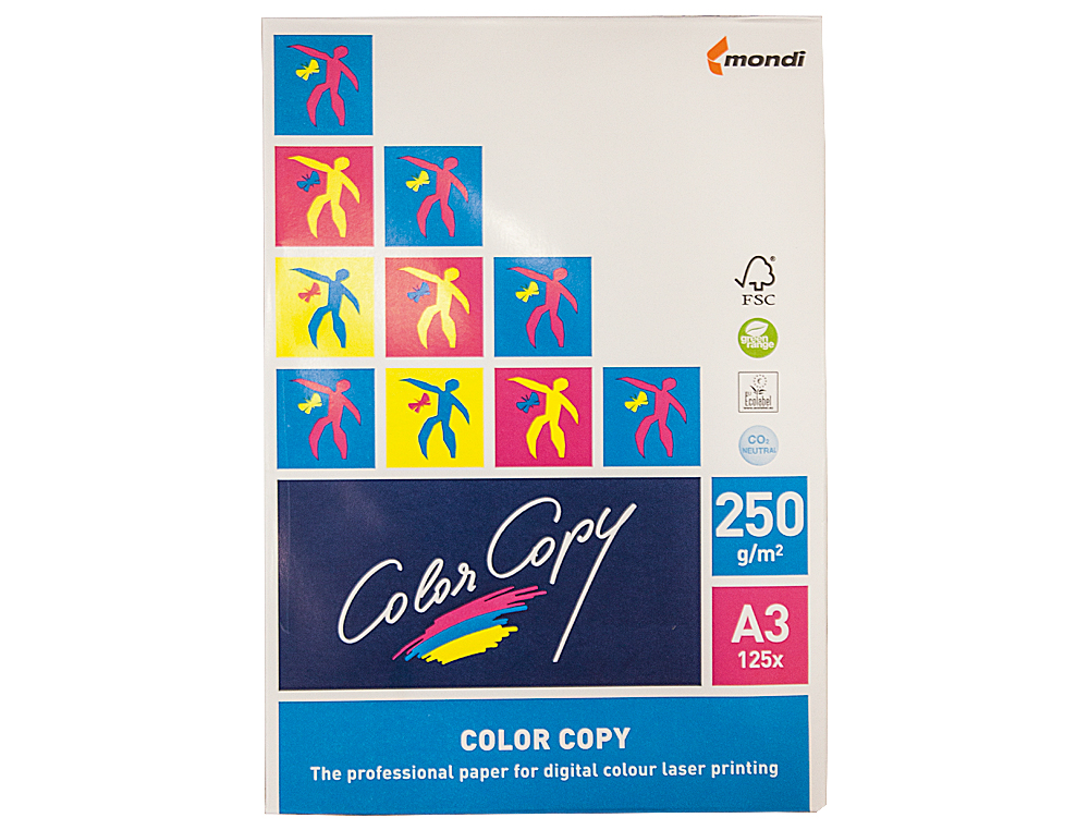 Papel color copy brilhante din a3 125 folhas 250 gr ( Imagem 3 de 6 ) - Preview
