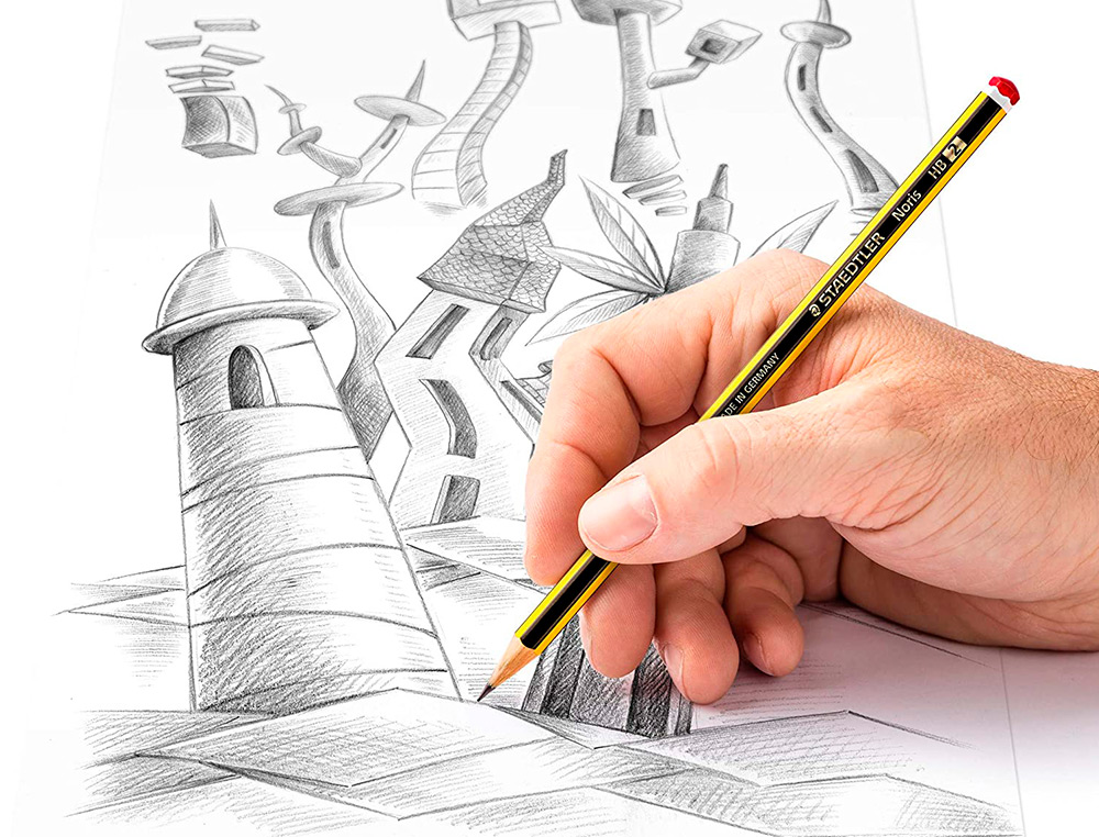 Lápis de Grafite Staedtler Noris n.2 HB (12 unidades) ( Imagem 4 de 10 ) - Preview