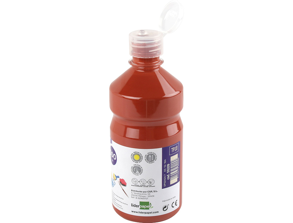 Guache escolar liderpapel 500 ml castanho ( Imagem 5 de 11 ) - Preview