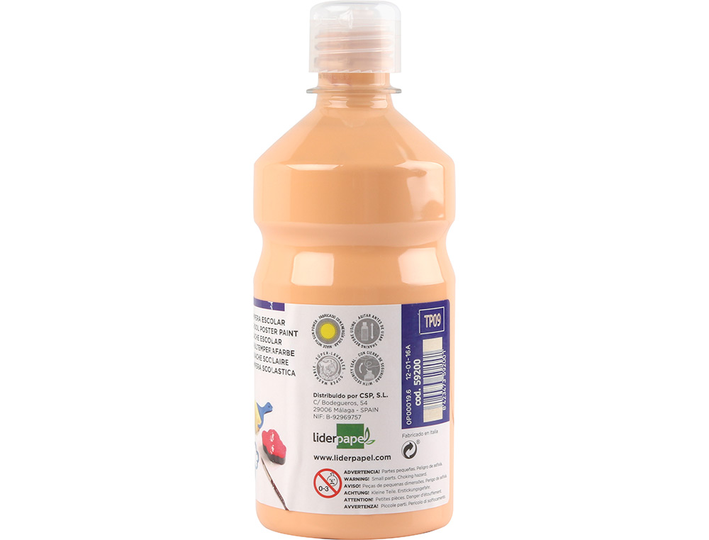 Guache escolar liderpapel 500 ml carne ( Imagem 4 de 11 ) - Preview