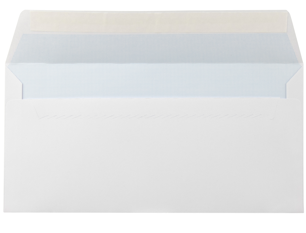 Envelope liderpapelcomercial normalizado branco 120x176 mm tira de silicone pack de 25 unidades ( Imagem 4 de 10 ) - Preview