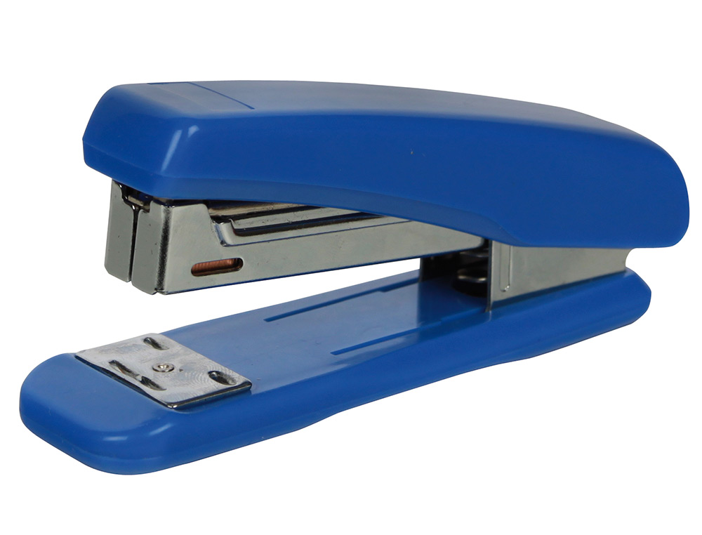 Agrafador q-connect kf-11064 plastico azulcapacidade 25 folhas ( Imagem 2 de 4 ) - Preview