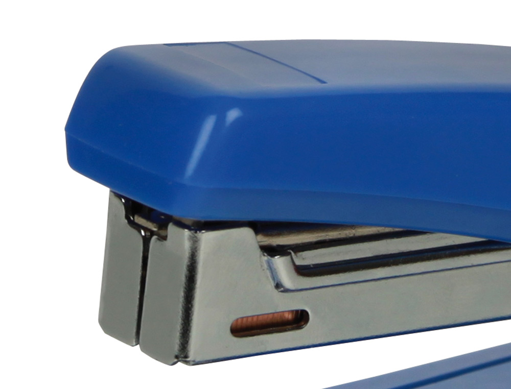 Agrafador q-connect kf-11064 plastico azulcapacidade 25 folhas ( Imagem 3 de 4 ) - Preview