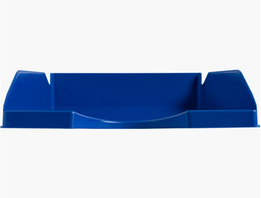 Tabuleiro de secretaria q-connect plastico azul opaco (6 unidades) ( Imagem 3 de 8 ) - Preview