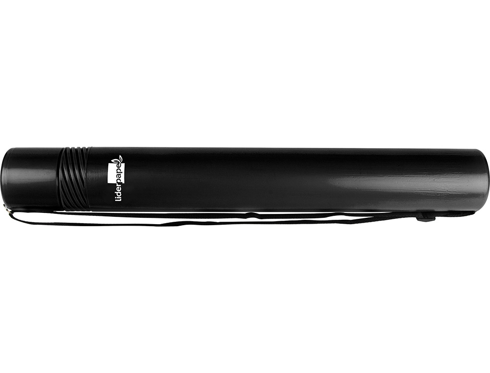 Tubo porta desenhos extensivel 80 cm preto ( Imagem 4 de 17 ) - Preview