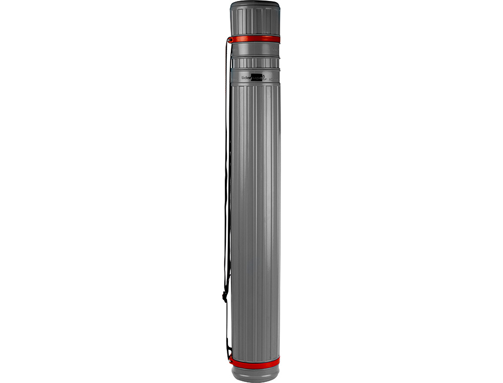 Tubo porta desenhos extensivel 125 cm cinza ( Imagem 2 de 15 ) - Preview