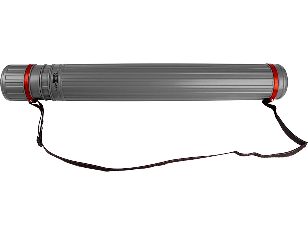 Tubo porta desenhos extensivel 125 cm cinza ( Imagem 4 de 15 ) - Preview