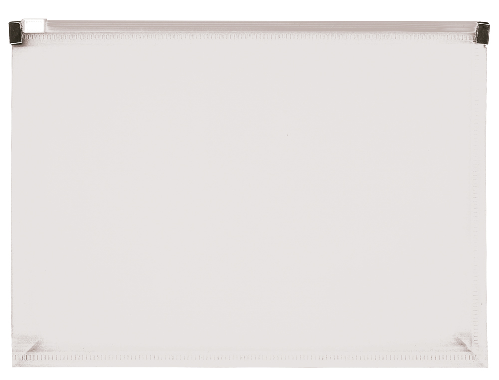 Bolsa porta documentos liderpapel din a5 com fecho transparente ( Imagem 2 de 2 ) - Preview