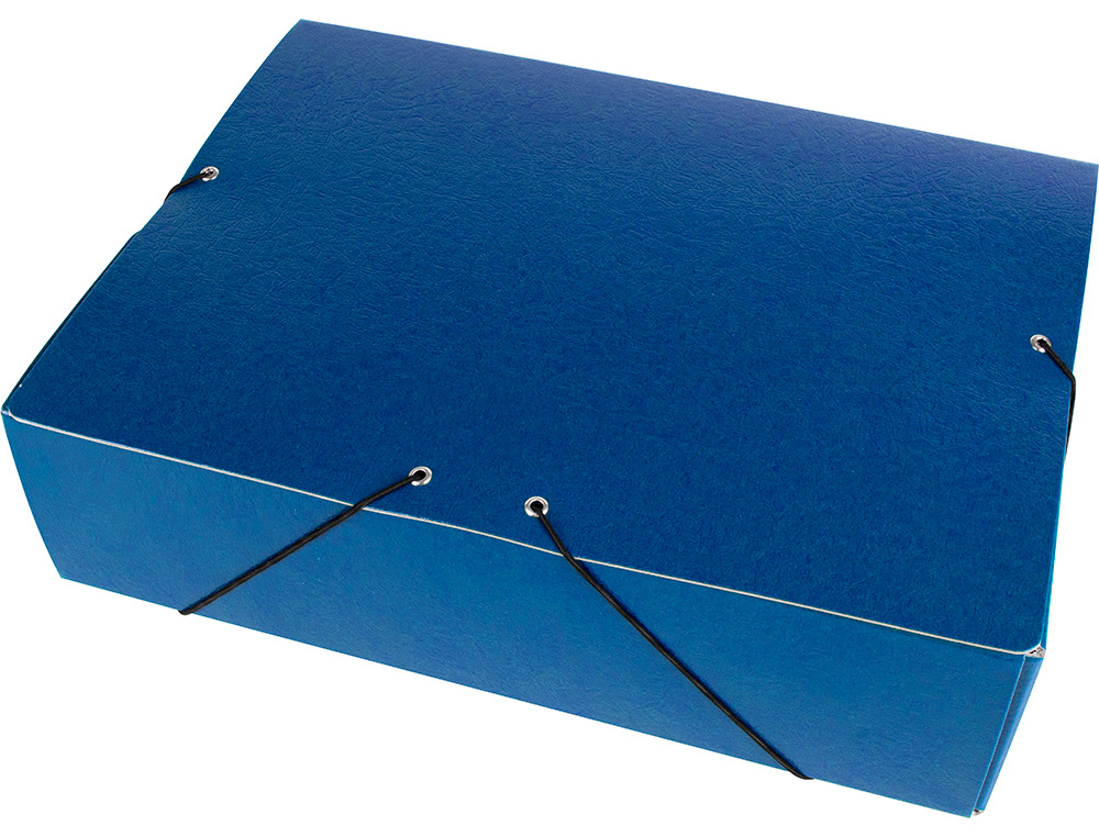 Capa elasticos para projetos lombada 9 cm azul ( Imagem 3 de 9 ) - Preview