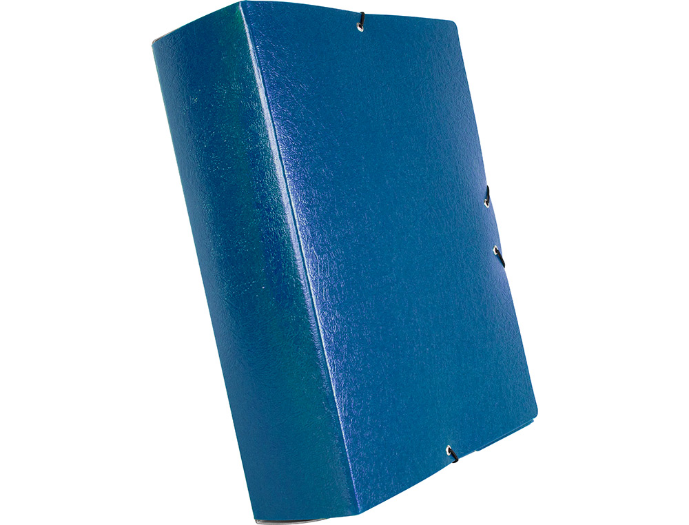 Capa elasticos para projetos lombada 9 cm azul ( Imagem 4 de 9 ) - Preview