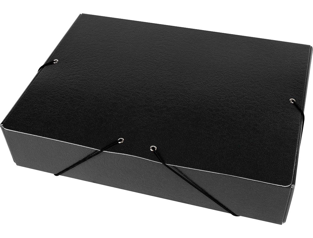 Capa elasticos para projetos lombada 7 cm preta ( Imagem 3 de 9 ) - Preview