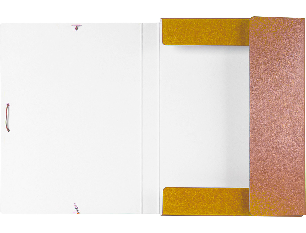 Elasticated cover for projects, 3 cm spine, yellow. ( Imagem 5 de 8 ) - Preview