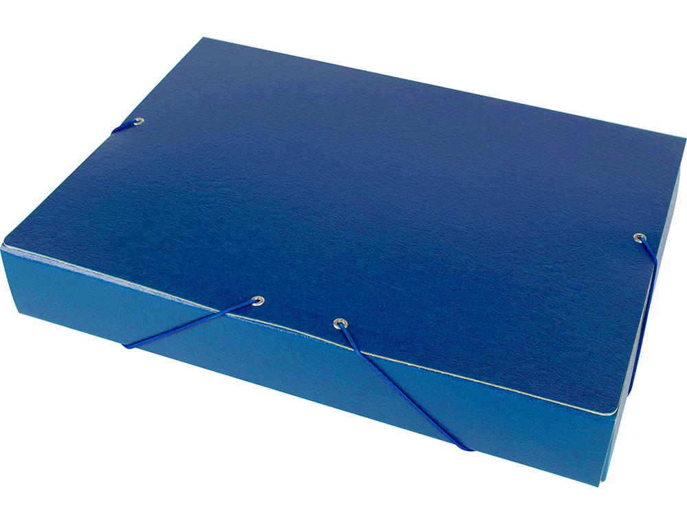 Capa elasticos para projetos lombada 5 cm azul ( Imagem 3 de 8 ) - Preview