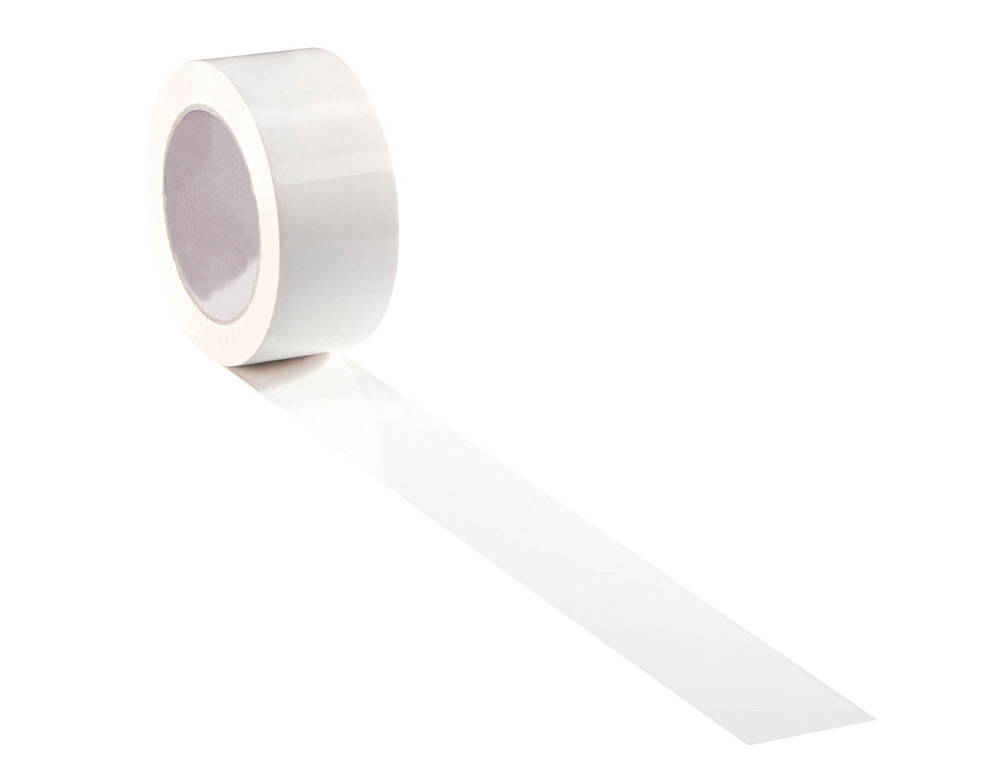 Fita adesiva q-connect polipropileno branca 66 mt x 5 cm (6 unidades) ( Imagem 4 de 7 ) - Preview