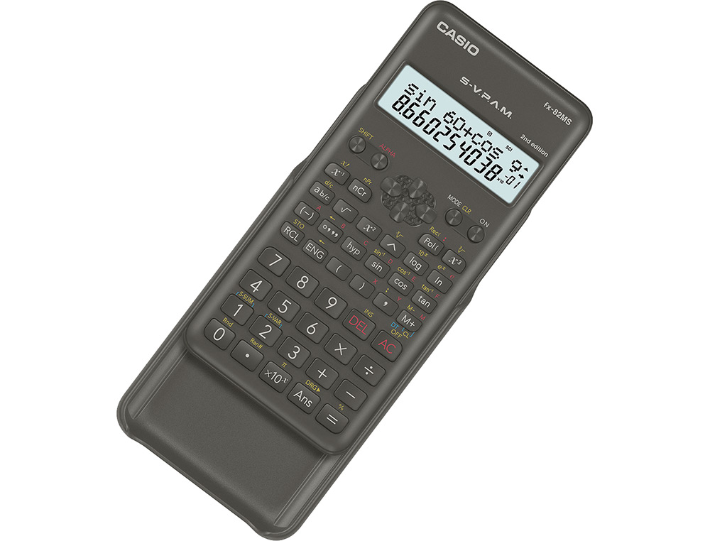 Calculadora Casio FX-82 ms científica 240 funções visor duplo ( Imagem 3 de 3 ) - Preview