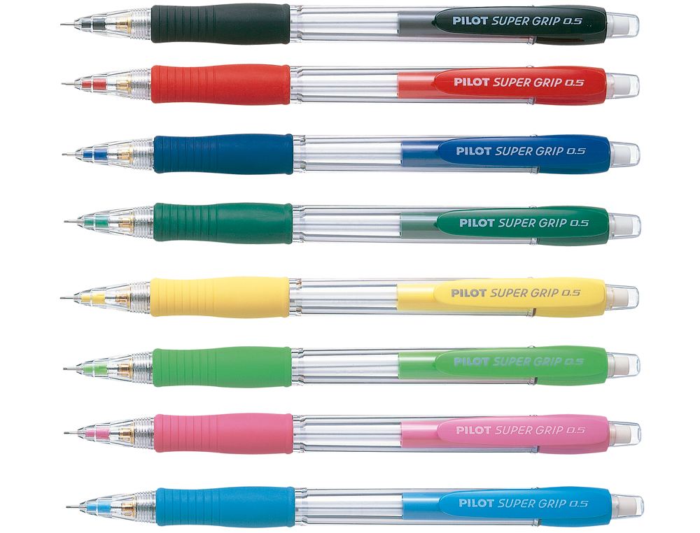 Pilot Super Grip 0.5mm Mechanical Pencil - Unit (60 units) ( Imagem 2 de 4 ) - Preview