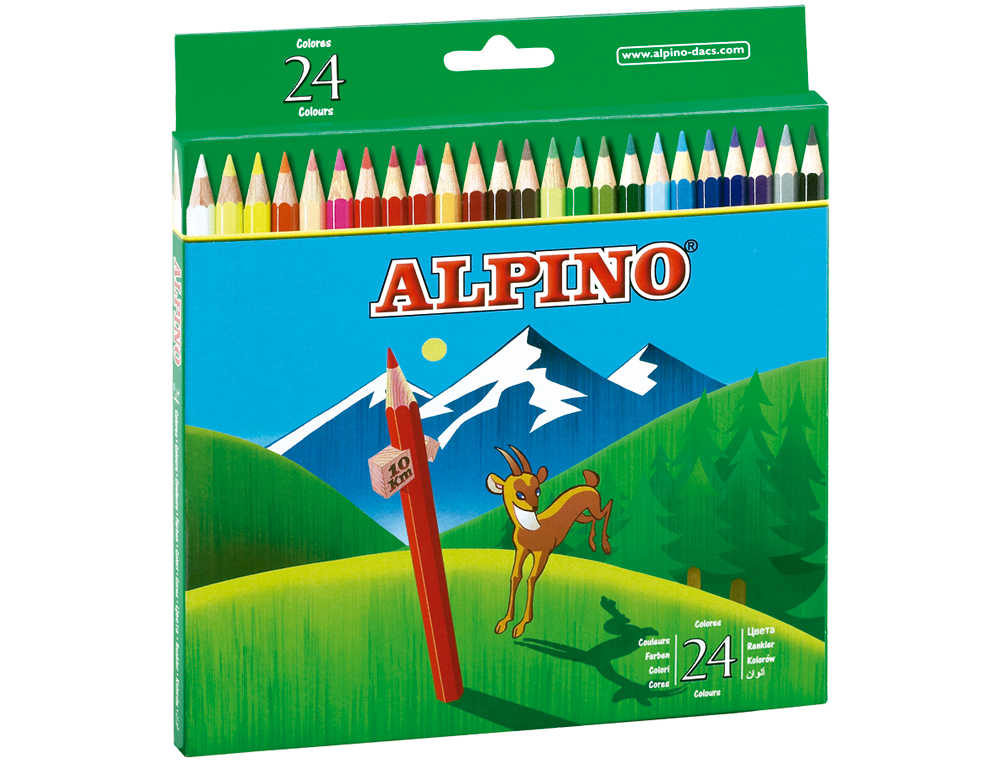 Lapis de cores alpino. 24 unidades ( Imagem 2 de 2 ) - Preview