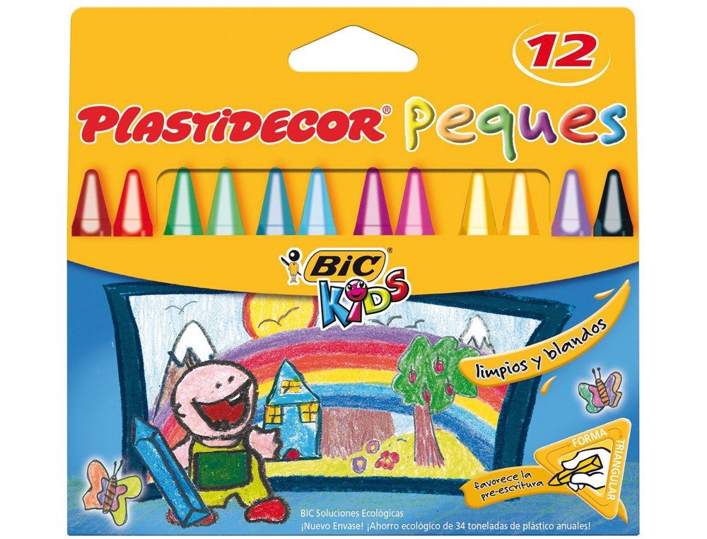 Lapis de cera peques com 10 lapis (12 unidades) ( Imagem 2 de 2 ) - Preview
