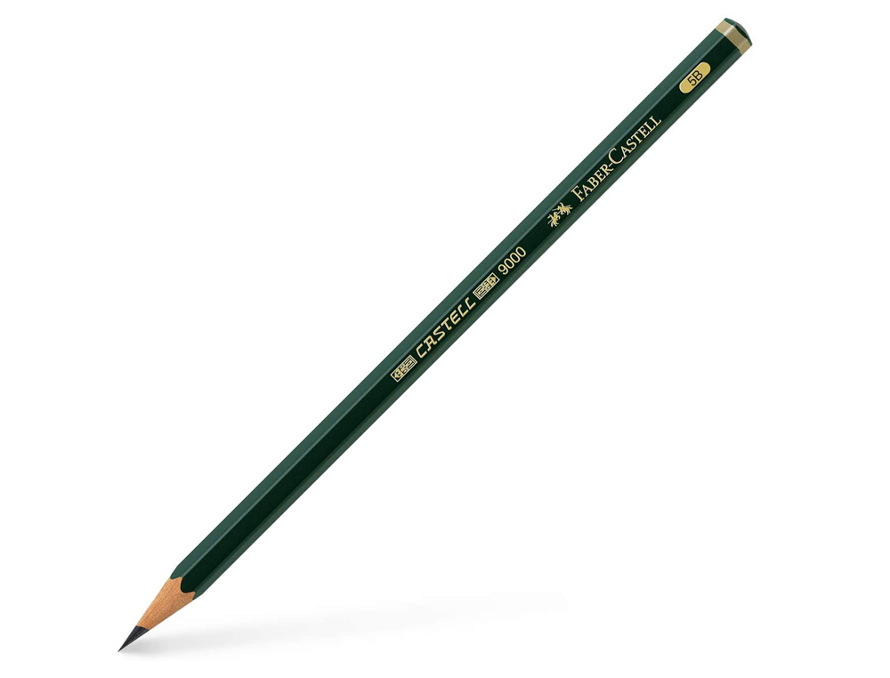 Lápis de Grafite Faber 9000 5B Unidade ( Imagem 2 de 5 ) - Preview