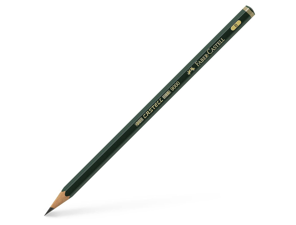 Lápis de Grafite Faber 9000 B Unidade ( Imagem 2 de 2 ) - Preview