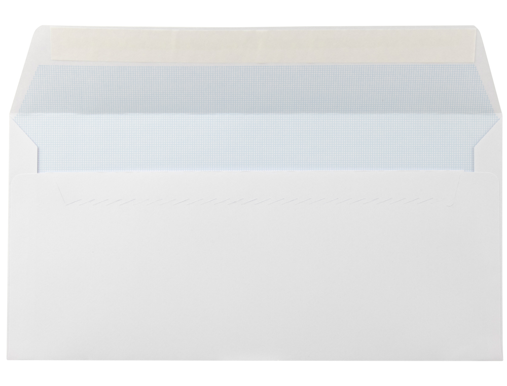 Envelope liderpapelcomercial normalizado branco 120x176 mm tira de silicone pack de 500 unidades ( Imagem 4 de 4 ) - Preview