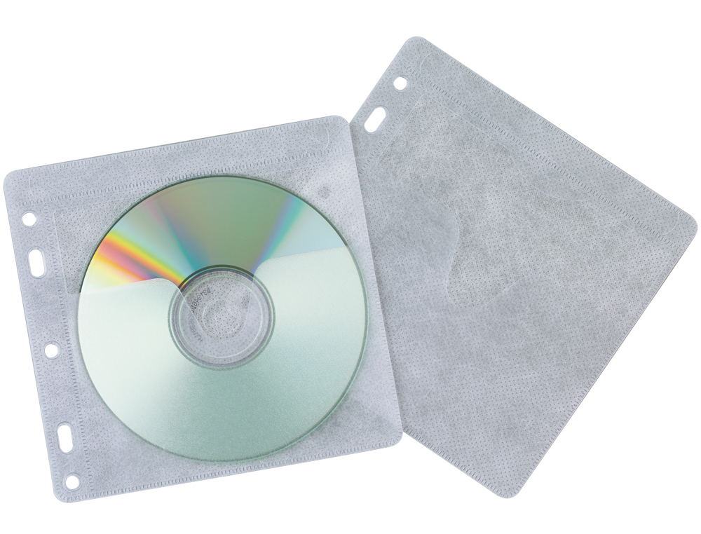 Envelope de polipropileno q-connect com perfuracao para cd's/dvd's pack de 40 unidades ( Imagem 4 de 9 ) - Preview