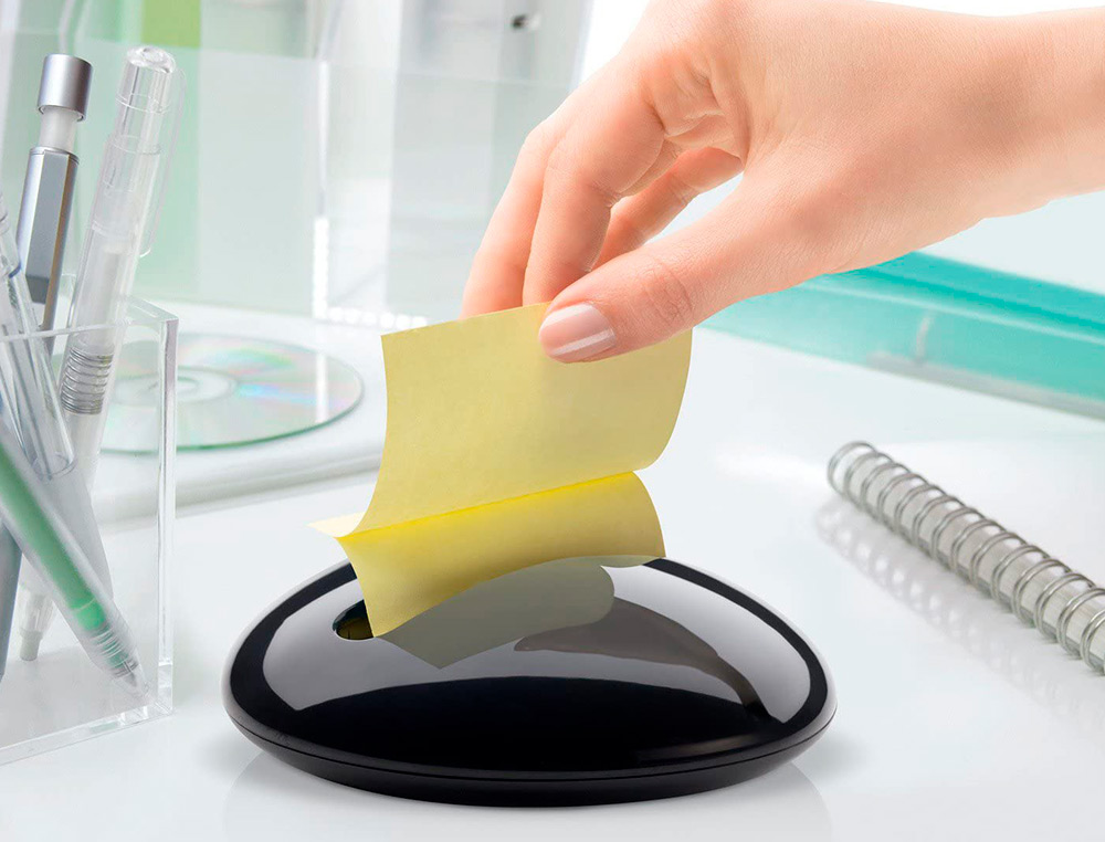 Bloco de notas adesivas q-connect amarelo. 75 x 75 mm ( Imagem 5 de 5 ) - Preview