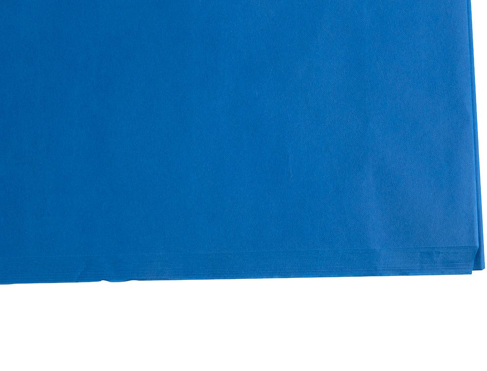Papel seda liderpapel 52 x 76 cm 18 gr azul pack 25 folhas ( Imagem 5 de 7 ) - Preview