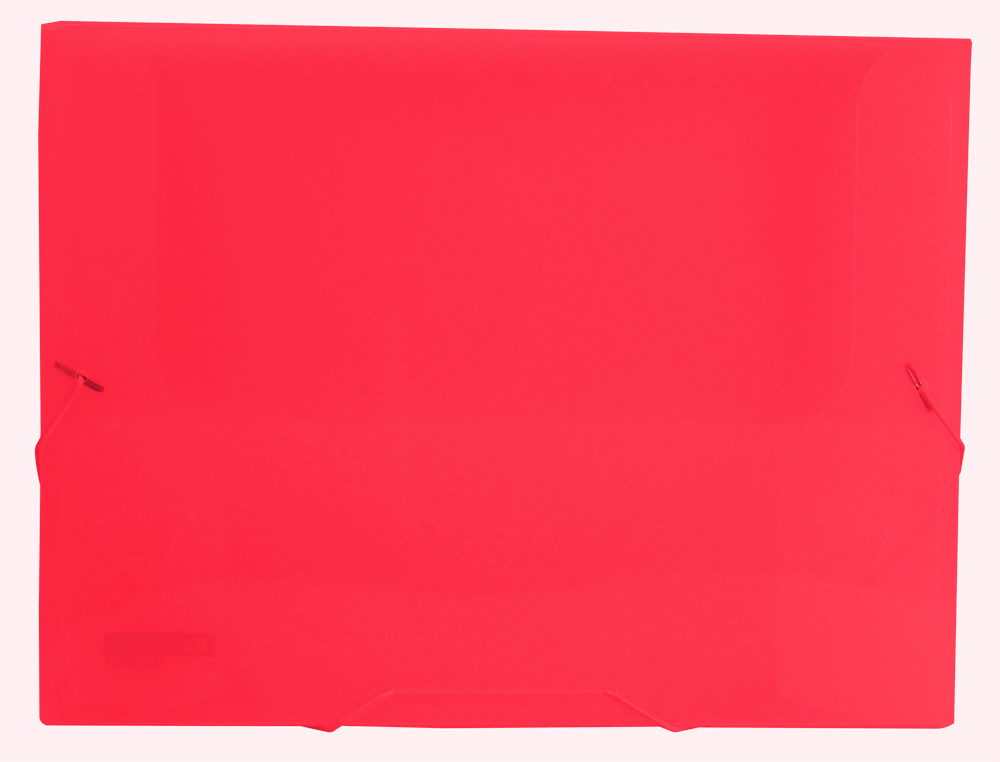 Pasta liderpapel portadocumentos com elasticos polipropileno din a4 vermelho translucida lombada 25 mm ( Imagem 2 de 2 ) - Preview
