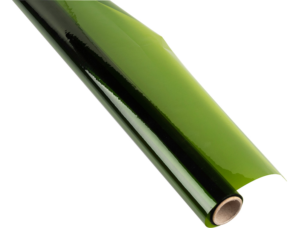 Papel celofane 60 cm x 10 mt 30 gr verde ( Imagem 5 de 6 ) - Preview