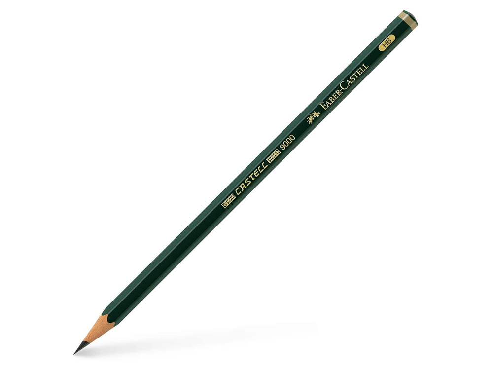 Lápis de Grafite Faber 9000 HB Unidade ( Imagem 2 de 2 ) - Preview