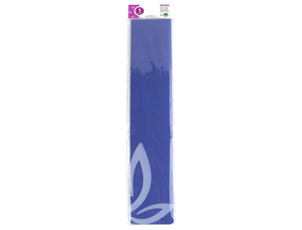 Papel crepe em celofane liderpapel 50 cm x 2,5 m azul-marinho classico ( Imagem 2 de 7 ) - Preview