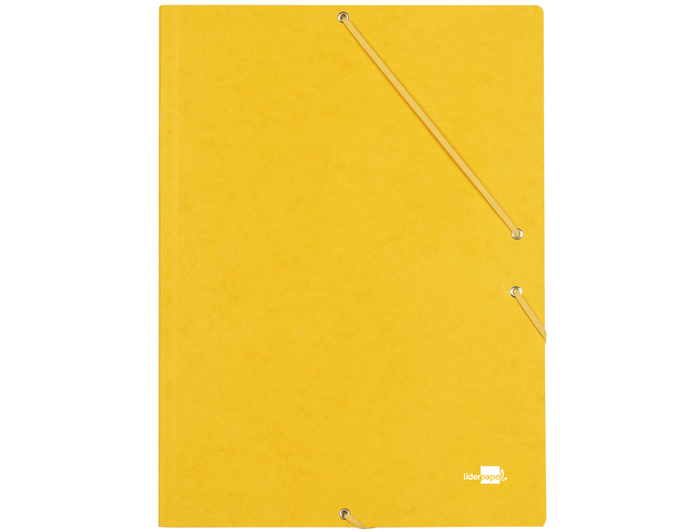 Pasta de elasticos liderpapel folio amarela ( Imagem 4 de 9 ) - Preview
