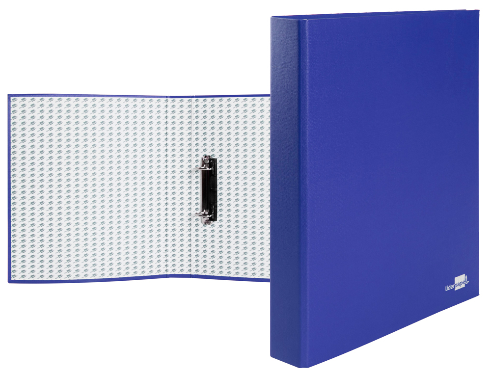 Capa liderpapel de aneis paper coat forro pvc 2 aneis 25 mm azul ( Imagem 2 de 3 ) - Preview