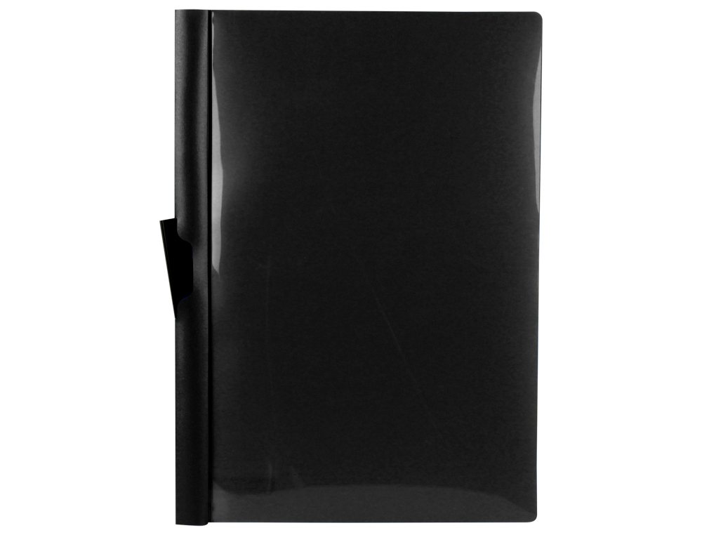 Bolsa dossier liderpapel com clip lateral din a4 preto 60 folhas ( Imagem 4 de 7 ) - Preview