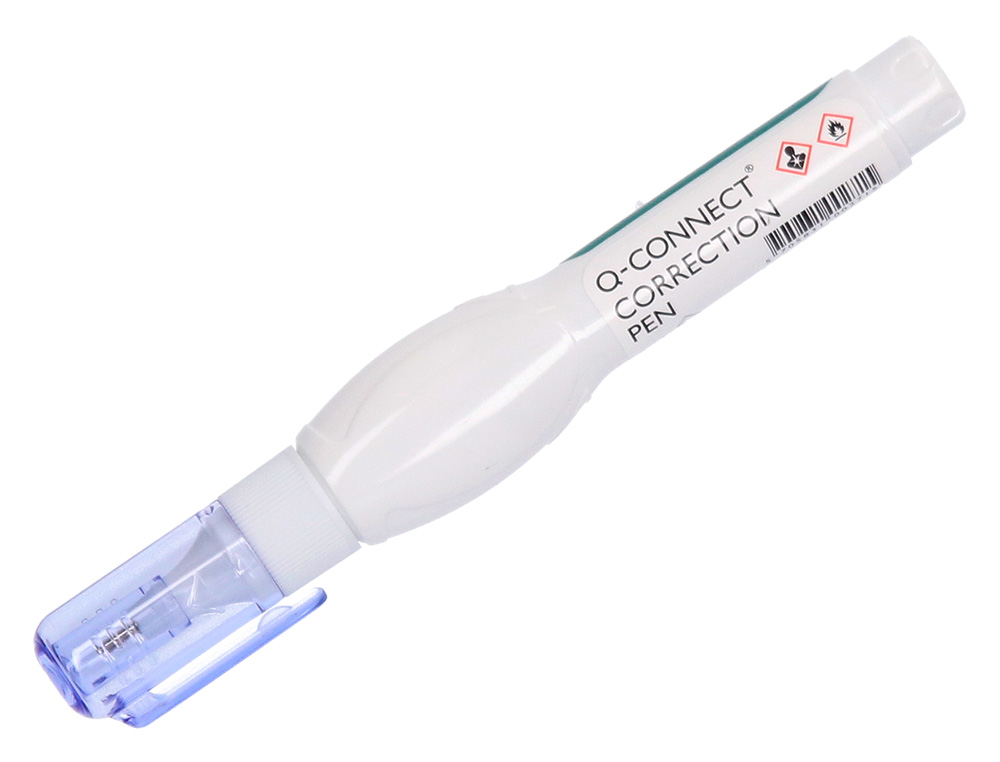 Corretor Caneta Q-Connect 8 ml - Com Ponta metálica ( Imagem 3 de 8 ) - Preview