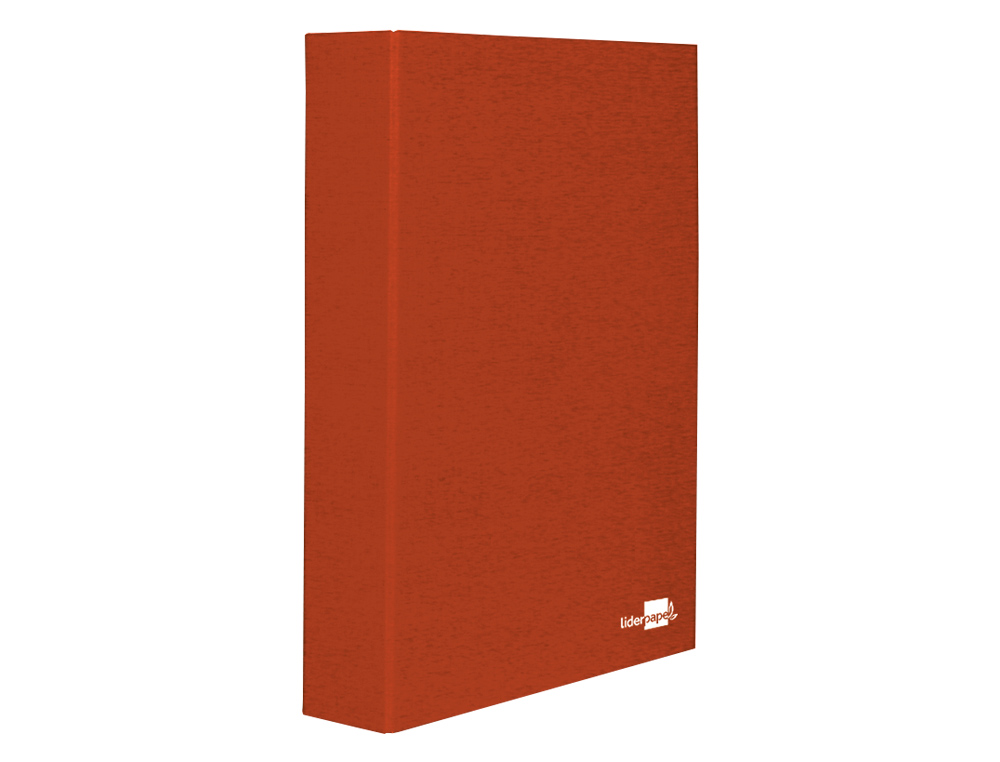 Capa liderpapel paper coat 4 aneis 40 mm forro pvc folio vermelho ( Imagem 5 de 15 ) - Preview
