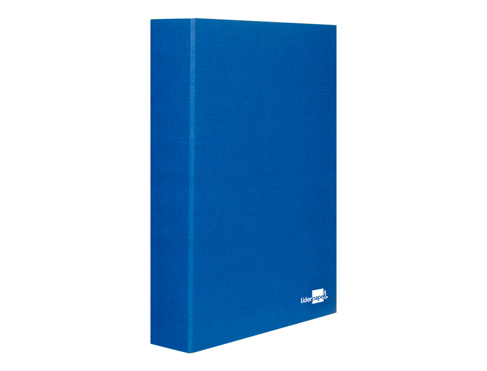 Capa liderpapel paper coat 4 aneis 25 mm forro pvc folio azul ( Imagem 4 de 10 ) - Preview