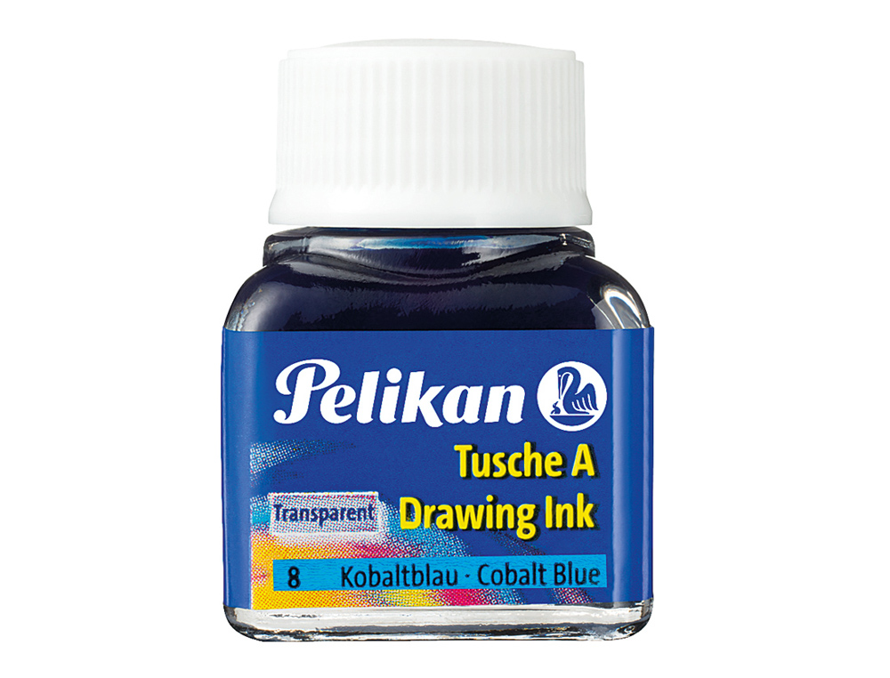 Tinta da china pelikan frasco 10 ml azul-cobalto ( Imagem 2 de 3 ) - Preview