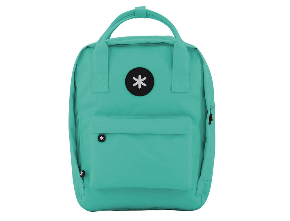 Mochila Escolar Antartik Menta com Bolso Exterior - 270x120x380 cm ( Imagem 5 de 17 ) - Preview