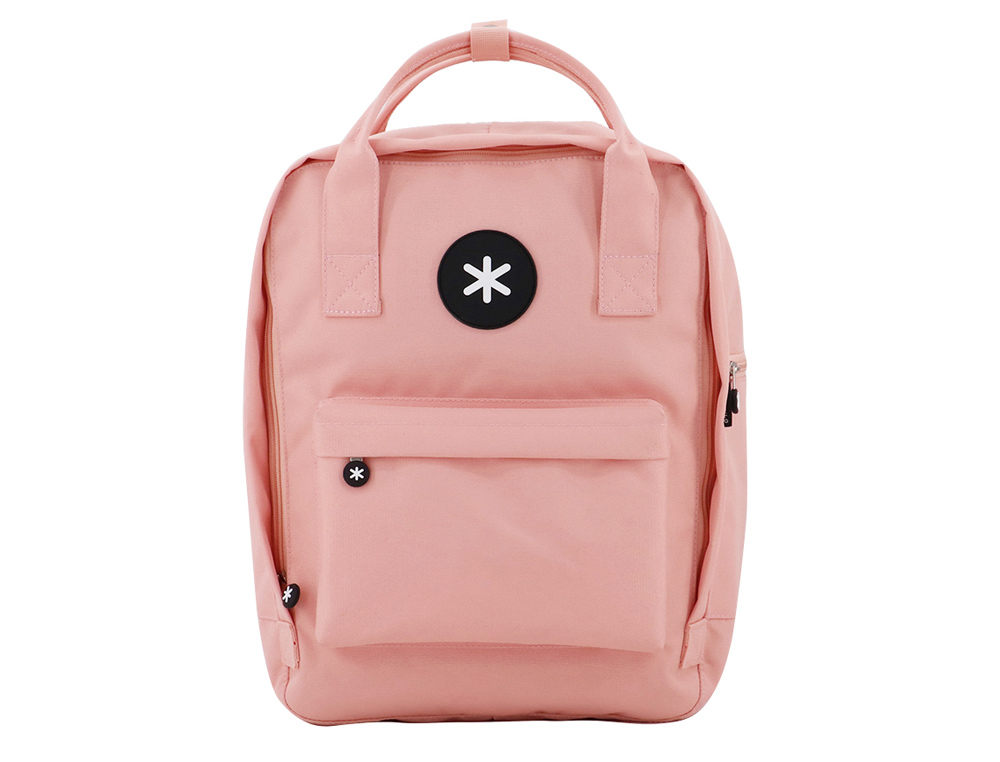 Mochila Escolar Antartik Coral com Bolso Exterior - 270x120x380 cm ( Imagem 4 de 17 ) - Preview