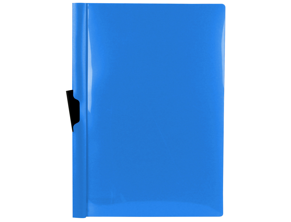 Bolsa dossier liderpapel com clip lateral din a4 vermelho azul translucido 60 folhas ( Imagem 3 de 11 ) - Preview