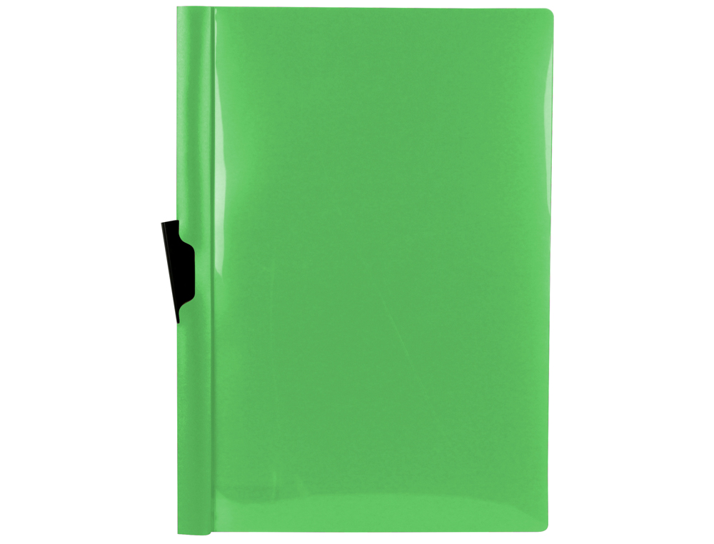 Bolsa dossier liderpapel com clip lateral din a4 verde maça opaco 30 folhas ( Imagem 3 de 10 ) - Preview