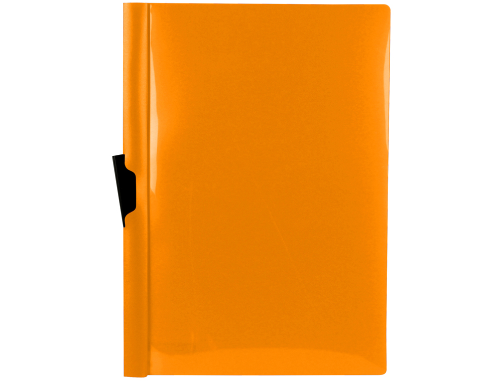 Bolsa dossier liderpapel com clip lateral din a4 laranja fluor opaco 30 folhas ( Imagem 3 de 7 ) - Preview