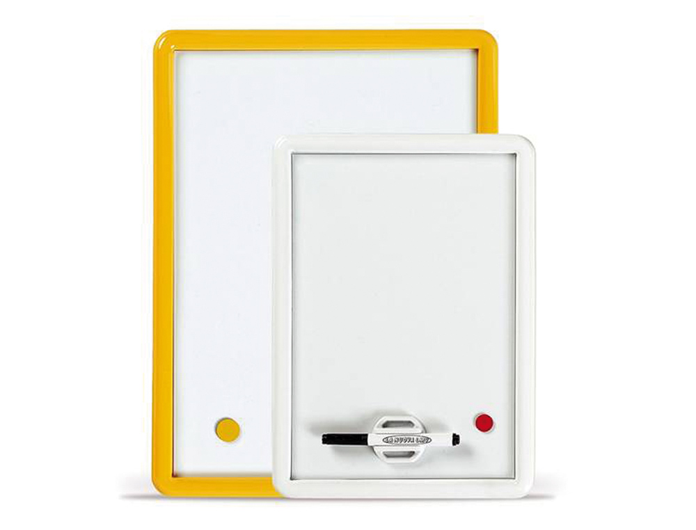 Quadro branco magnético com marcador e apagador 220 x 340 mm ( Imagem 4 de 10 ) - Preview
